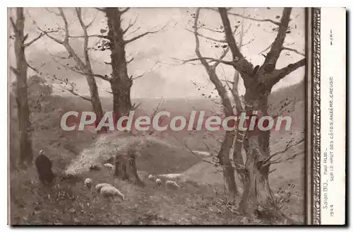 Ansichtskarte AK Paul Rue Sur Le Haut Des Cotes Anzeme Creuse salon 1913