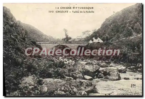 Cartes postales Crozant Vallee De La Sedelle