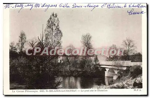 Cartes postales Saint Hilaire Le Chateau Le Pont Sur Le Thaurion