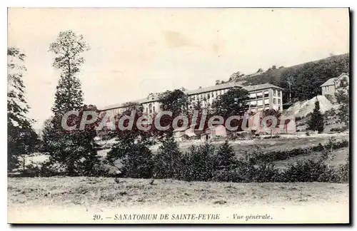 Cartes postales Sanatorium De Sainte Feyre Vue Generale