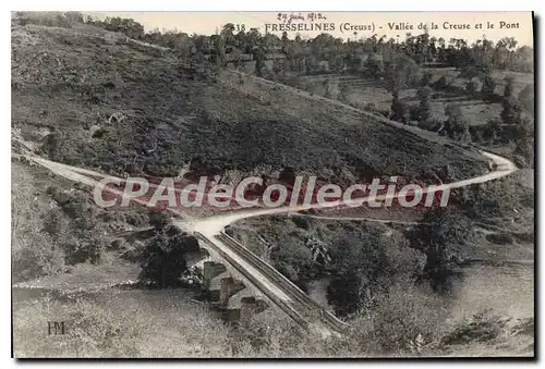 Cartes postales Fresselines Vallee De La Creuse Et Le Pont