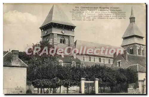 Cartes postales Chambon Sur Vouelze Eglise Sainte Valerie