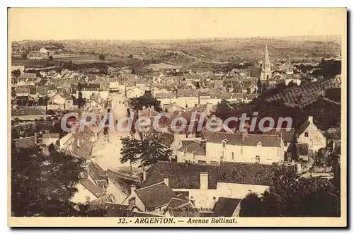 Cartes postales Argenton Avenue Rollinat