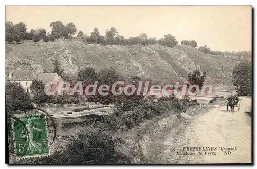 Cartes postales Resselines La Route De Vervy