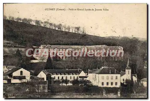 Cartes postales Gueret Petit Et Grand Lycee De Jeunes Filles