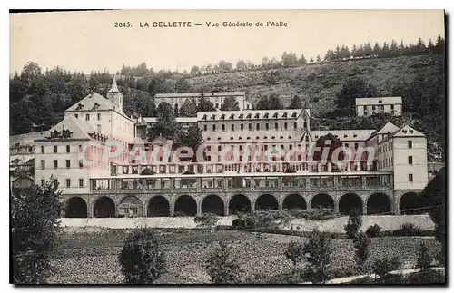 Cartes postales La Cellette Vue Generale De I'Asile
