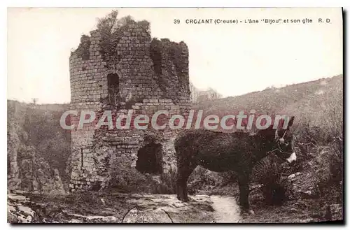 Cartes postales Crozant L'Ane Bijou Et Son Gite