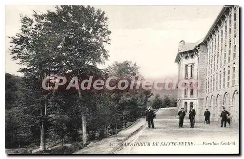 Ansichtskarte AK Sanatorium De Sainte Feyre Pavillon Central