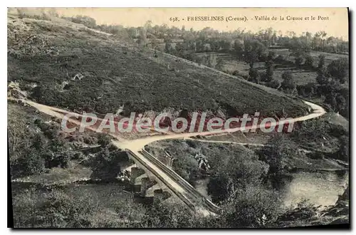 Ansichtskarte AK Fresselines Vallee De La Creuse Et Le Pont