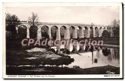 Ansichtskarte AK Gueret Le Viaduc Sur La Creuse