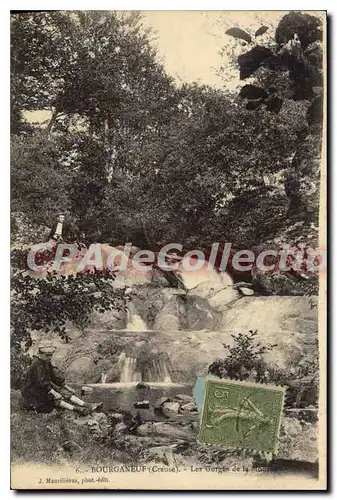 Cartes postales Bourganeuf Les Gorges De La