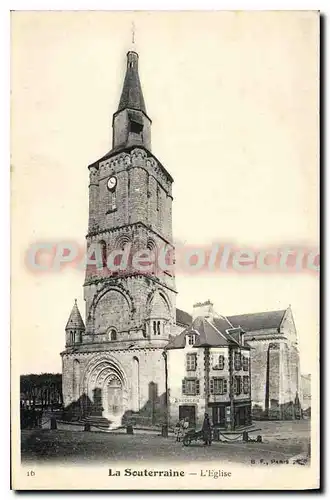 Ansichtskarte AK La Souterraine L'Eglise