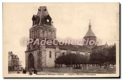 Ansichtskarte AK Benevent I'Abbaye L'Eglise