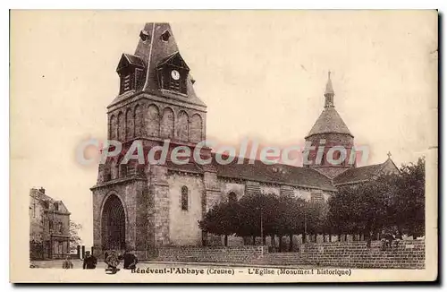 Cartes postales Benevent I'Abbaye L'Eglise
