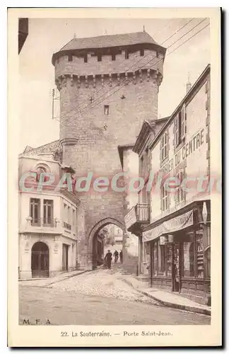 Cartes postales La Courtine Porte Saint Jean