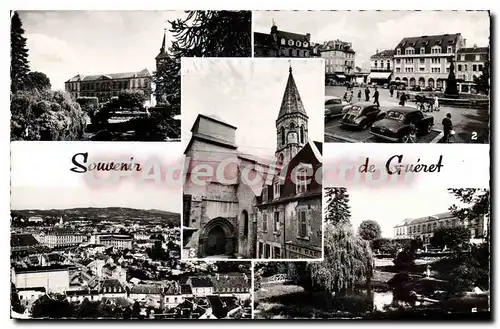 Cartes postales Souvenir De Gueret