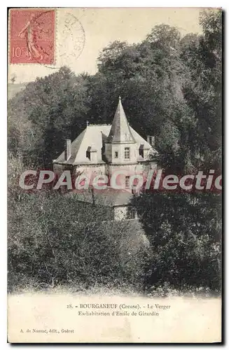 Cartes postales Bourganeuf Ex Habitation D'Emile De Girardin