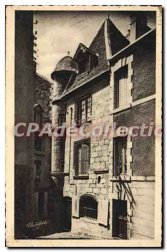 Cartes postales Aubusson Facade Arriere De La Maison De Vallenet