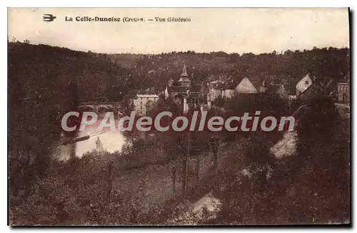 Cartes postales La Celle Dunoise Vue Generale