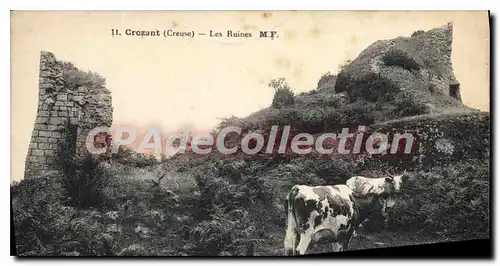 Cartes postales Crozant Les Ruines