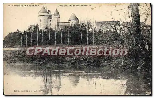 Cartes postales Chateau De La Rocherolle D'Argenton