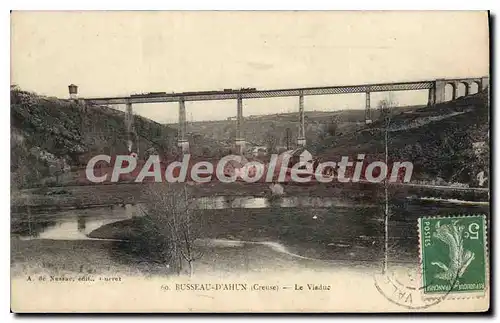 Cartes postales Bussau D'Ahun Le Viaduc