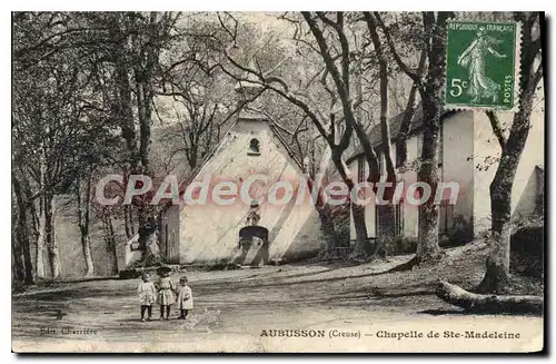 Cartes postales Aubussaon Chapelle De Ste Madeleine