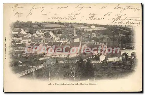 Cartes postales Vue Generale De La Celle Dunoise