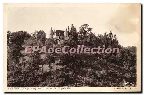 Cartes postales Fresselines Chateau De Puy Guillon