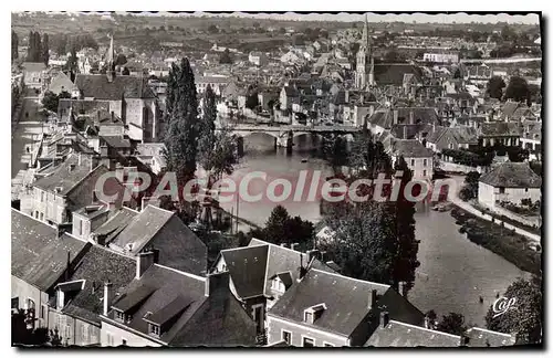 Cartes postales Argenton Sur Creuse Vue Generale Sur la Ville Et Le Pont