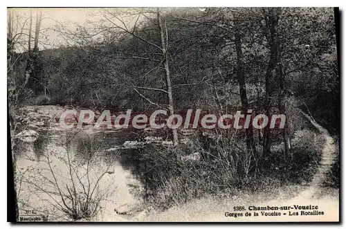 Cartes postales Chambon Sur Voueize Gorges De La Voueize Les Rocailles