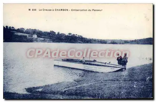 Cartes postales Chambon Embarcation Du Passeur