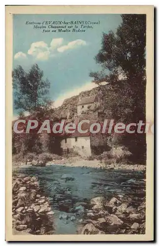 Cartes postales Evaux Les Bains Moulin Chaponnet  Sur La Tardes