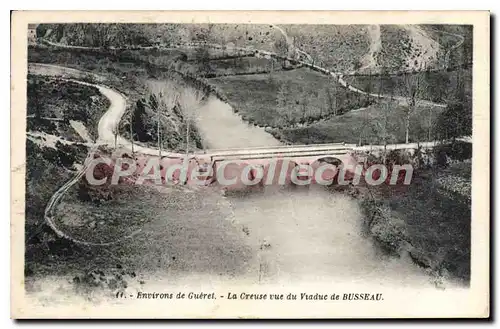 Cartes postales Gueret La Creuse Vue Du Viaduc De Busseau