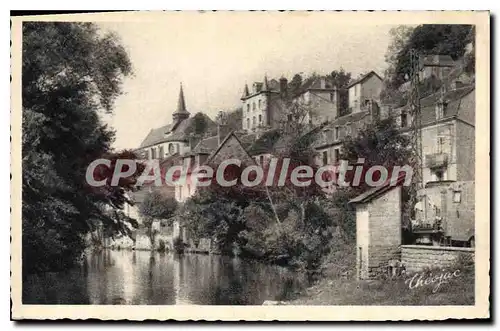 Ansichtskarte AK Aubusson Les Bords De La Creuse