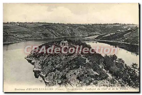 Cartes postales Evaux Les Bains Saint Marien Confluent