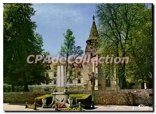 Cartes postales moderne Felletin Monument Et Iycee