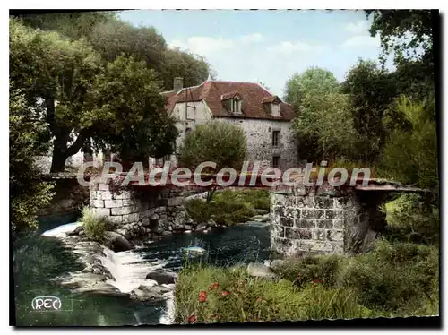 Moderne Karte Crozant La Sedelle Au Moulin De La Folie