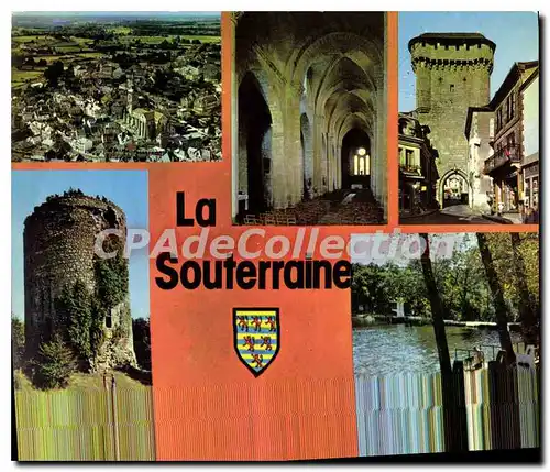 Cartes postales moderne La Souterraine Vue Generale La porte