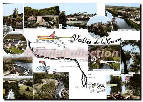 Cartes postales moderne Vallee De La Creuse