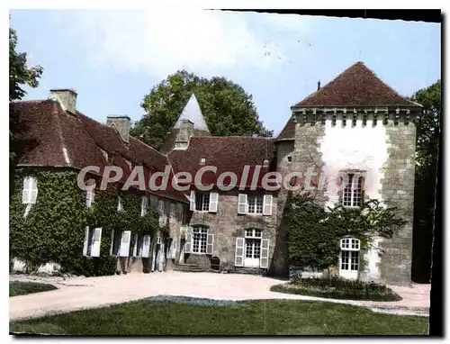 Moderne Karte Felletin Chateau D'Arfeuille