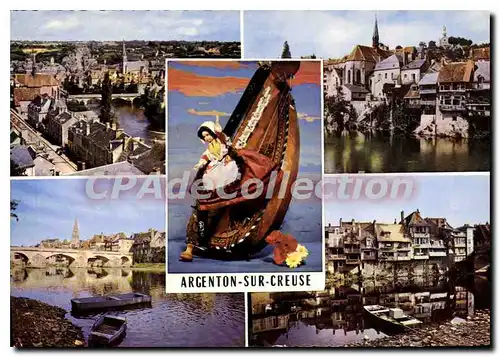 Cartes postales moderne Argenton Sur Creuse Chateauroux Et Limages