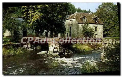 Moderne Karte Crozant La Sedelle Au Moulin De La Folie