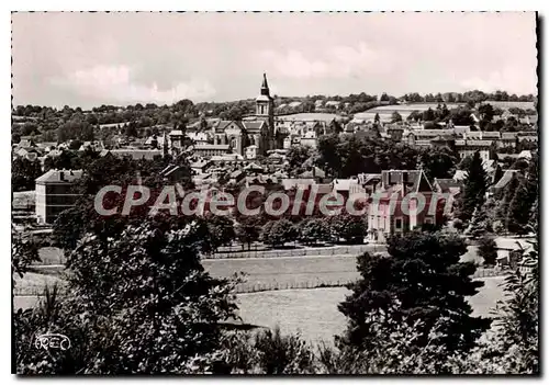 Moderne Karte La Souterraine Vue Generale