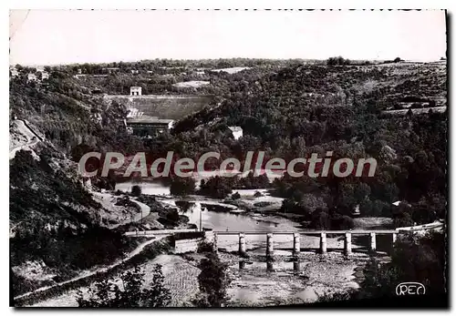 Cartes postales moderne La Creuse Au Pont Des Piles Et Au Barrage D'Eguzon