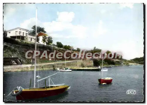 Moderne Karte Le Lac D'Eguzon L'Embarcadere De Chambon