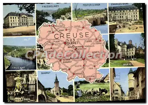 Cartes postales moderne Creuse Gueret