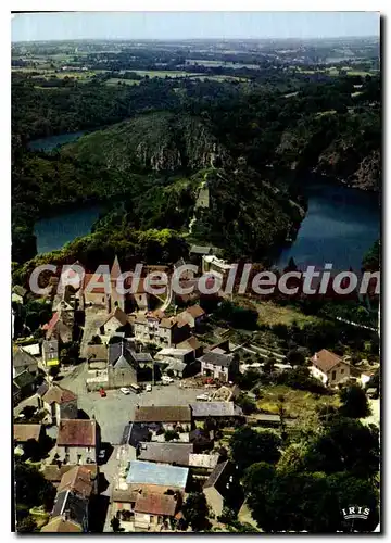 Moderne Karte Crozant Et Les Ruines Du Chateau