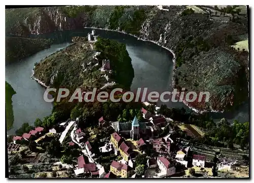 Cartes postales moderne Crozant La Presquile Et Ses Ruines