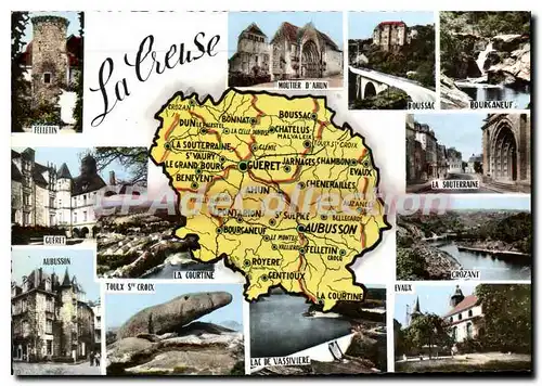 Cartes postales moderne Creuse Hectares Gueret